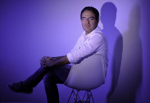 El escritor colombiano Juan Gabriel Vásquez