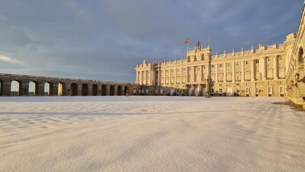 El Palacio Real abre este lunes sus puertas tras el parón por la borrasca Filomena