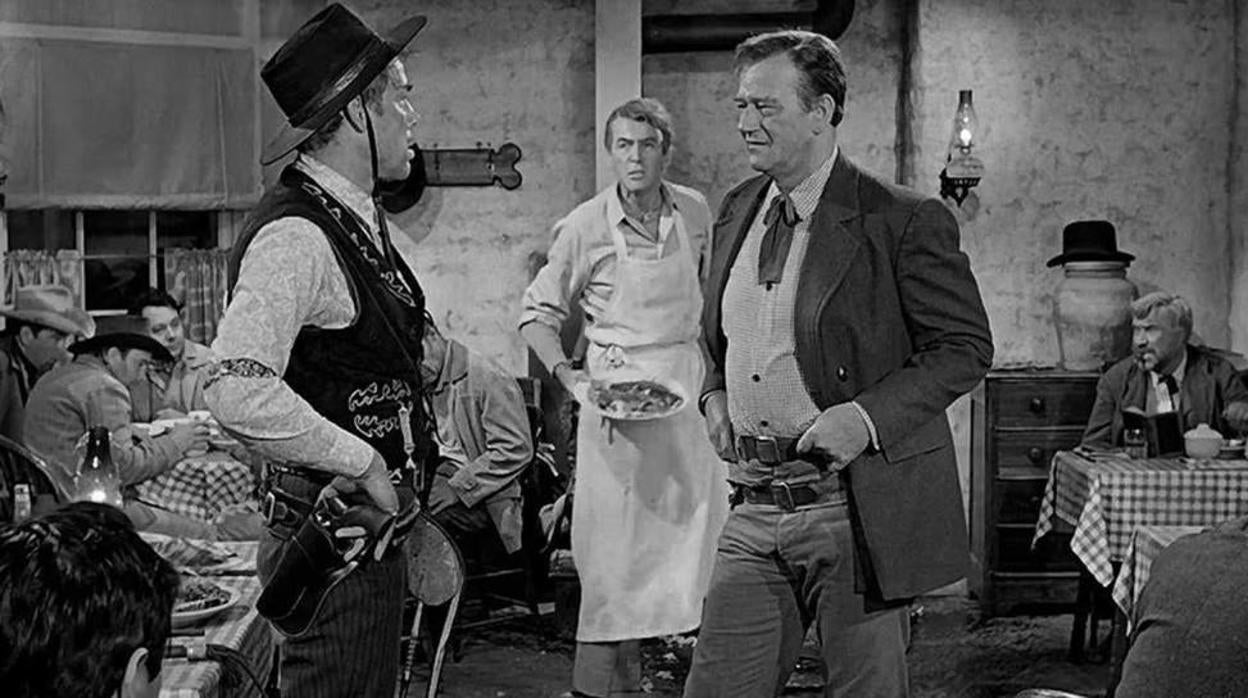Fotograma de «El hombre que mató a Liberty Valance», de John Ford