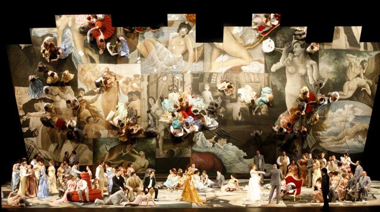 «LA TRAVIATA». Su ópera más popular. Espectacular montaje de 2010 en el Palau de Les Arts de Valencia