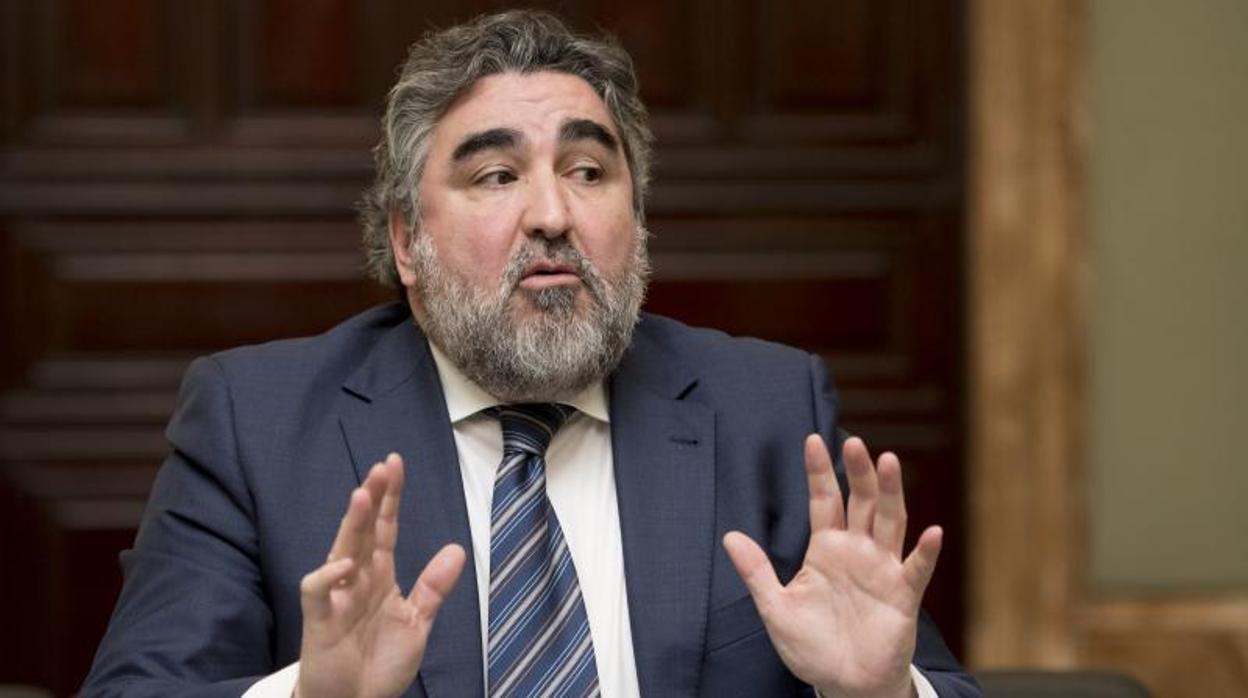 El ministro de Cultura, José Manuel Rodríguez Uribes