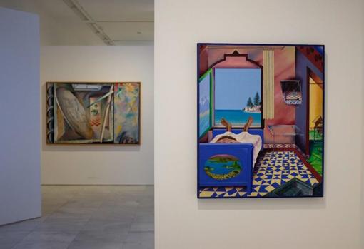 Obras de Pérez Villalta en la exposición