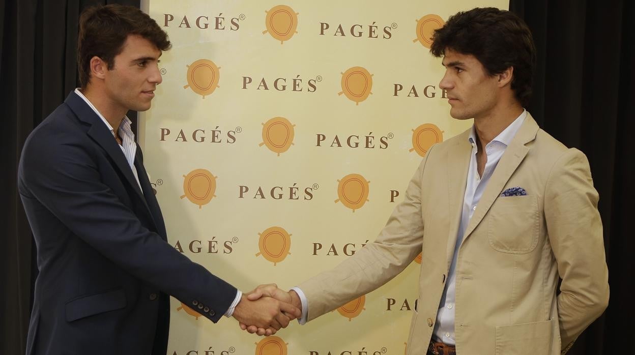 Rafa Serna y Pablo Aguado, en una imagen de archivo