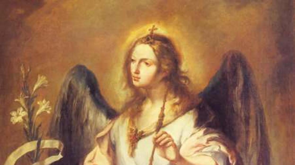 Ilustración del Arcángel San Gabriel