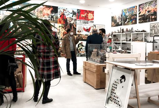 Visita a los estudios de Corner Gallery