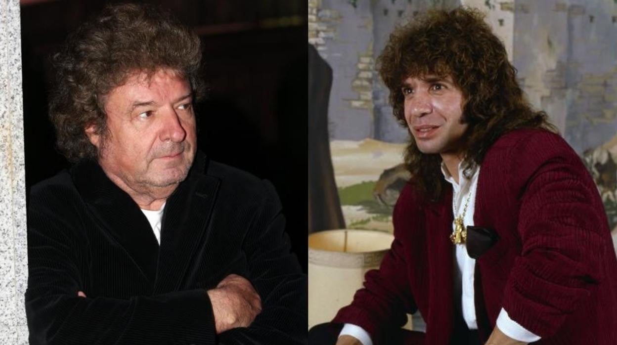 Montaje con dos imágenes de archivo de Enrique Morente y Camarón de la Isla