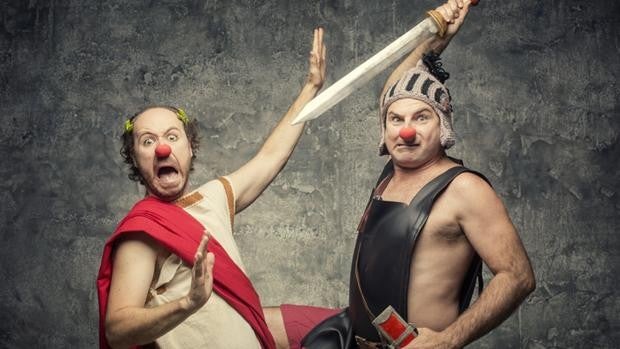 Una de romanos en la Sala Cero de Sevilla: comedia 'histórica'