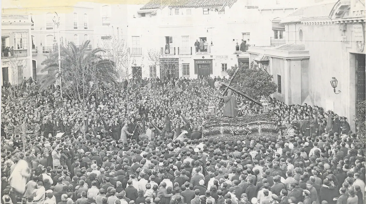 El Gran Poder de regreso a San Lorenzo en una imagen de 1930