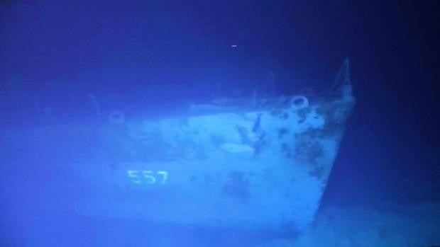 Hallan en Filipinas el destructor USS Johnston hundido durante la Segunda Guerra Mundial