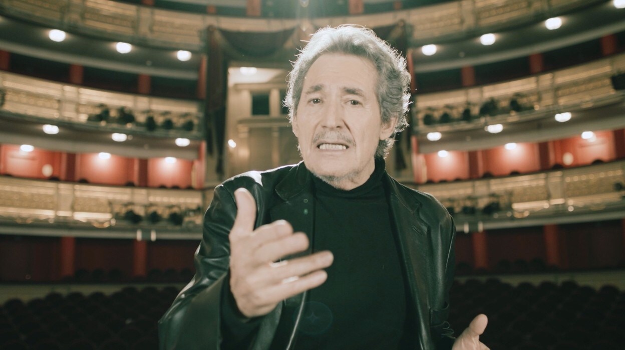 Miguel Ríos, en un fotograma del videoclip