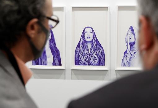 Explicación de los dibujos de Juan Francisco Casas en Fernando Pradilla