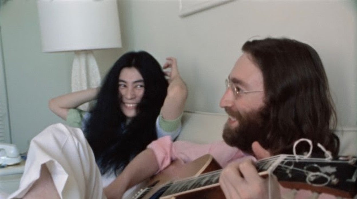 Ve la luz un vídeo inédito de &#039;Give peace a chance&#039; con John Lennon y Yoko Ono