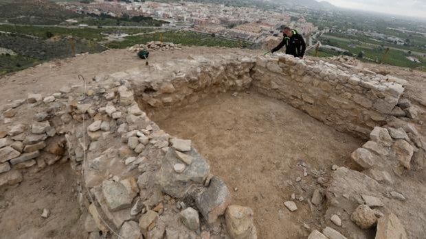 Descubren en Santomera una de las torres defensivas más grandes del mundo ibero