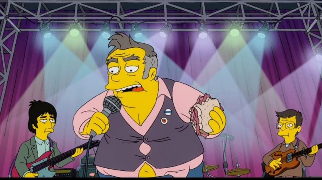 Morrissey, en el episodio de Los Simpson que ha desatado su ira