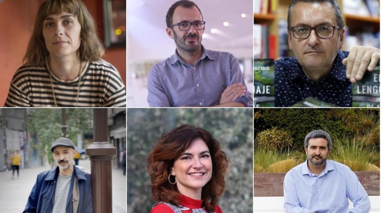 Los seis escritores que van a participar en estas jornadas