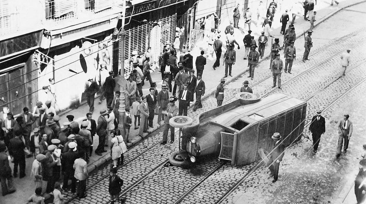 Violencia en la huelga general de 1917