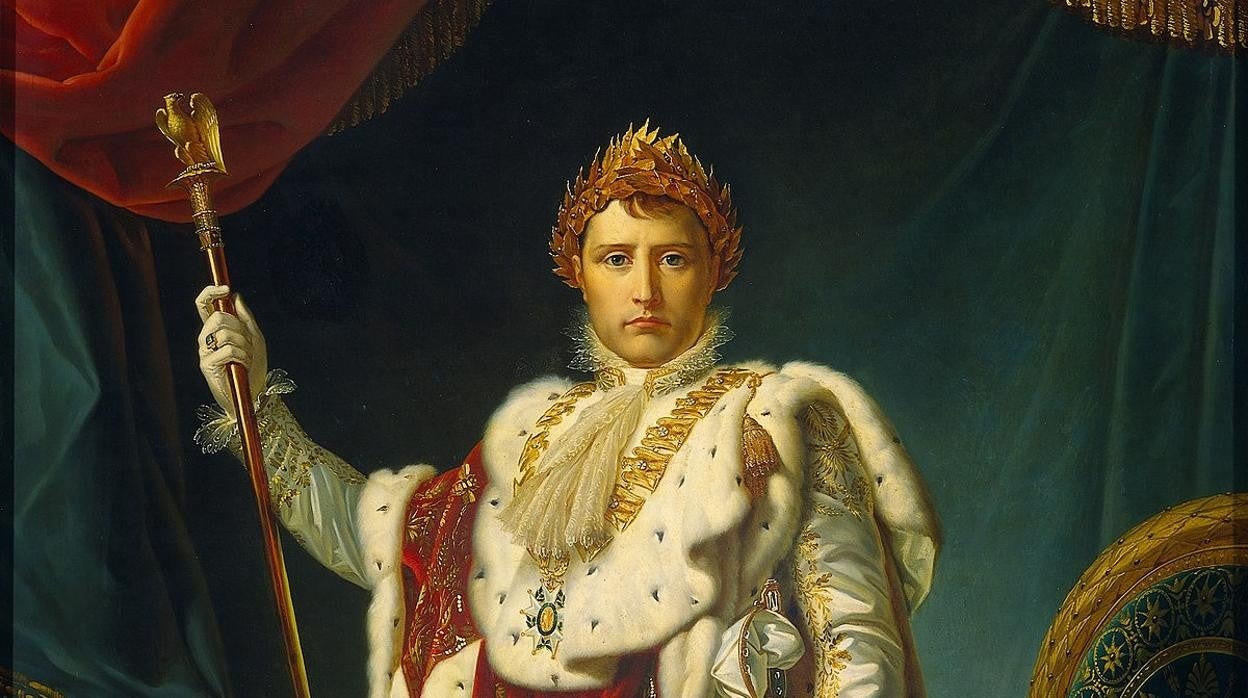 ‘Retrato del emperador Napoléon I’: Óleo sobre lienzo realizado por François Gérard (discípulo del pintor Jacques-Louis David) entre 1805 y 1815. Rijksmuseum, Ámsterdam