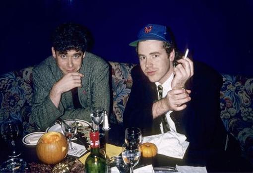 Jay McInerney y Bret Easton Ellis, en el Nueva York de los 80