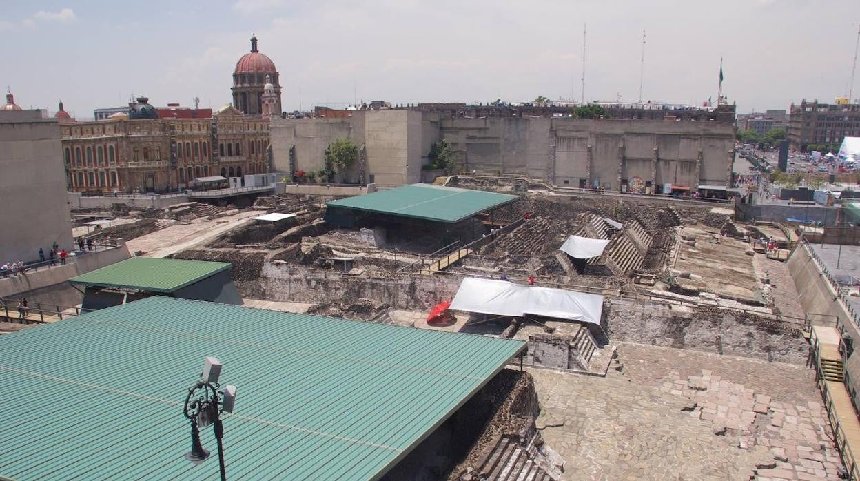 El Templo Mayor, en Ciudad de México