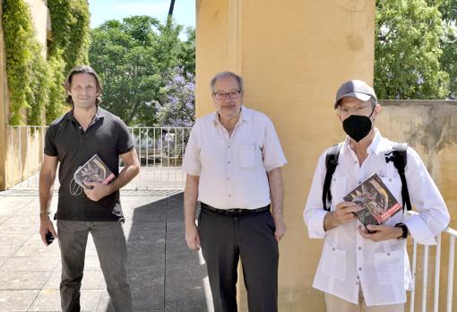 Pepe Yáñez, Pedro Tabernero y Francisco Yanes, este martes en la presentación