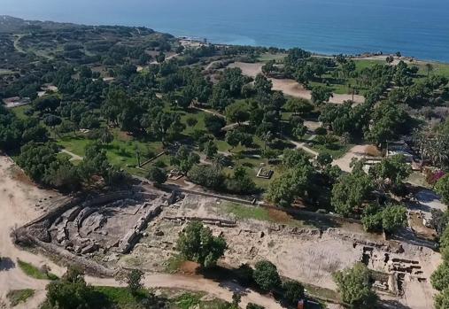 Las excavaciones de la gran basílica de Ascalón