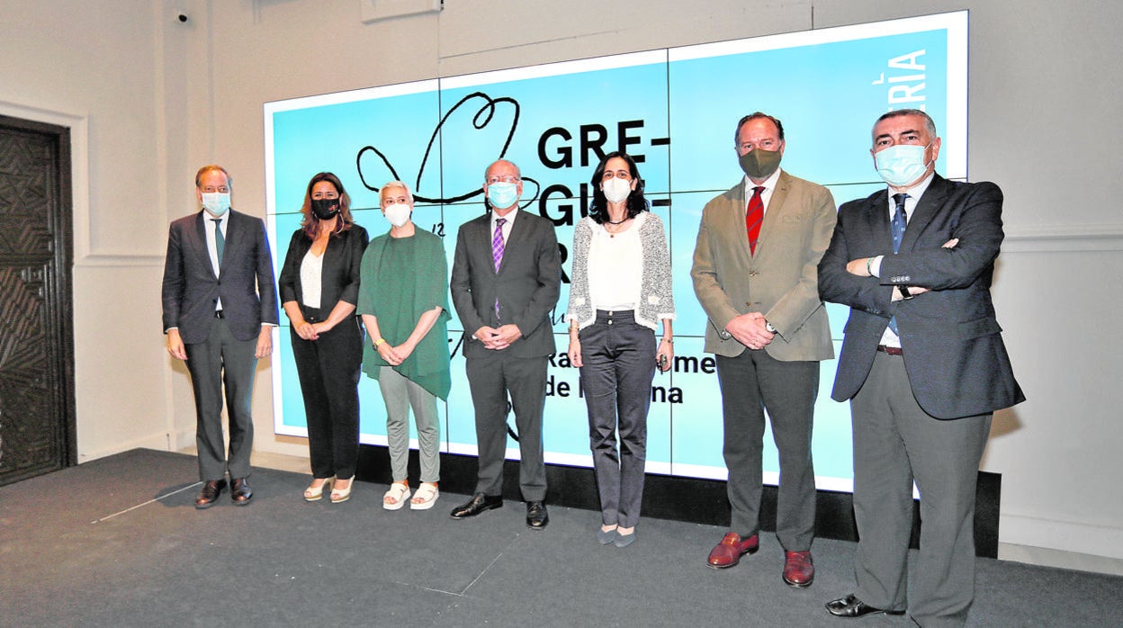 Álvaro Rodríguez Guitart, Sonia Gaya, Inmaculada Corcho, Álvaro Ybarra, Susana Cayuelas, José LuisGarcía Palacios y Agustín Ruiz-Escribano