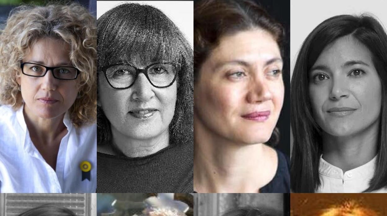 Elena Ramírez, Nuria Tey, Pilar Reyes, Sandra Ollo, Valeria Bergalli, Luna Miguel, Ofelia Grande y Silvia Sessé