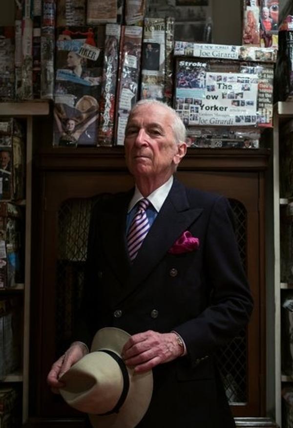Gay Talese, en el sótano de su casa de Nueva York
