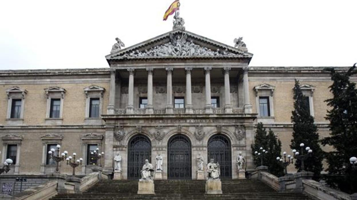 Entrada principal de la Biblioteca Nacional de España