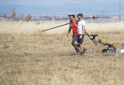 Javier Vallés y Darío Herranz, del C.A.I.