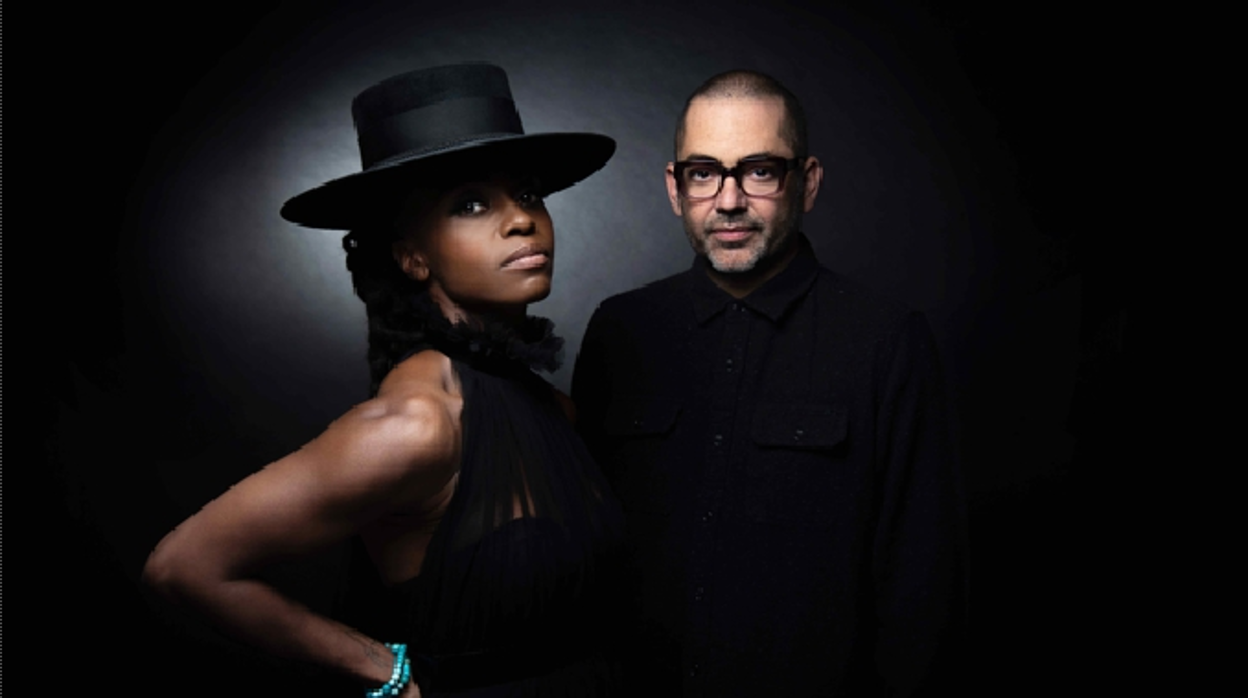 La cantante Skye Edwards y el guitarrista Ross Godfrey, de Morcheeba