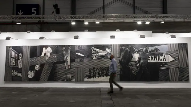 El 'Guernica' de Ibarrola, pieza clave de ARCO 2021, encuentra comprador