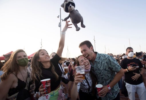 Público del Cruïlla en el Forum