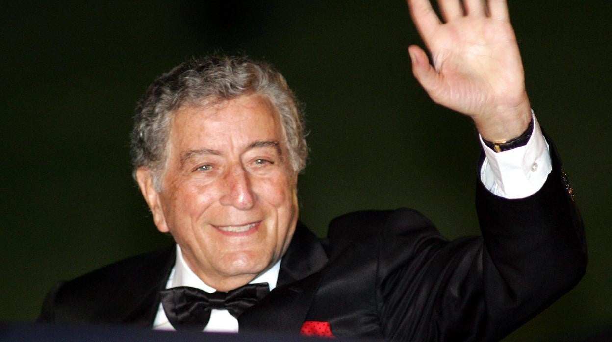 El cantante Tony Bennett, en 2005