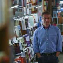 Lluís Morral, de la librería Laie.