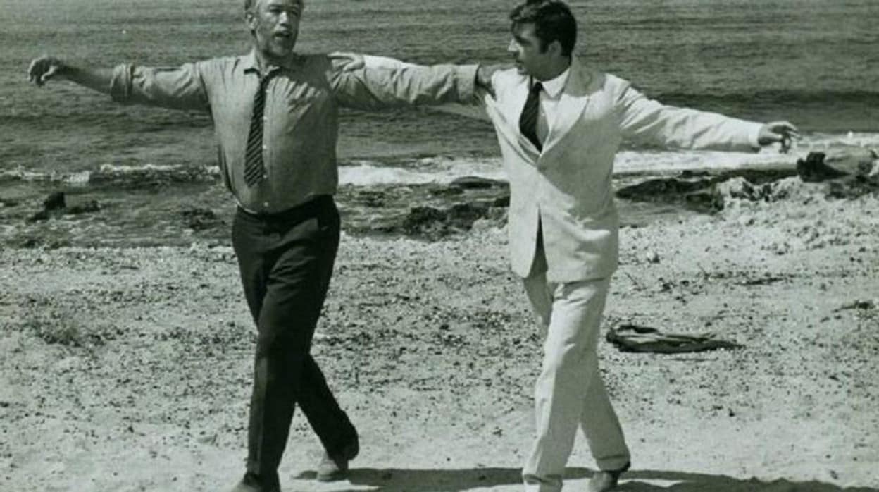Anthony Quinn protagonizó 'Zorba, el griego' en 1964