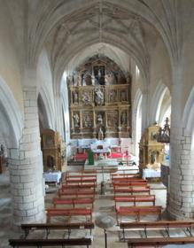 Interior de la iglesia