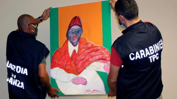 Incautadas en Italia 500 obras falsas atribuidas a Francis Bacon