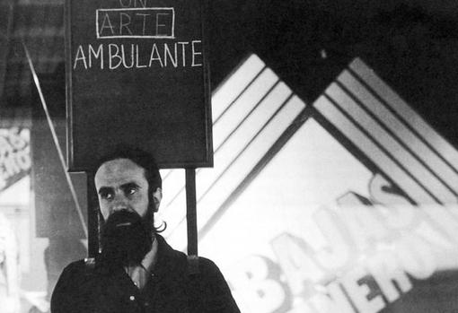 El artista en una imagen de archivo durante su juventud