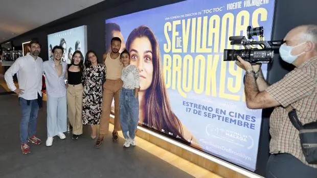 Preestrenan la comedia 'Sevillanas de Brooklyn' en los cines Nervión Plaza