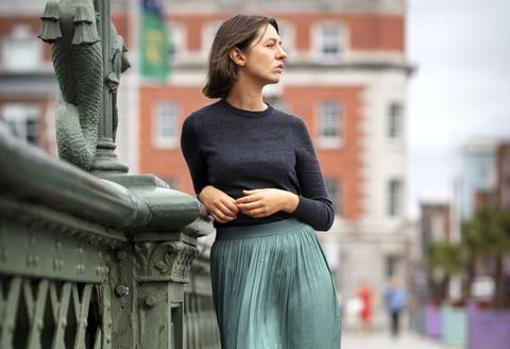 La escritora irlandesa Sally Rooney