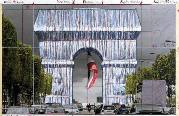 Christo: Cómo y por qué empaquetar el Arco de Triunfo
