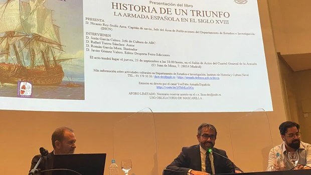 Torres Sánchez reivindica en 'Historia de un triunfo' la edad de oro de la Armada española