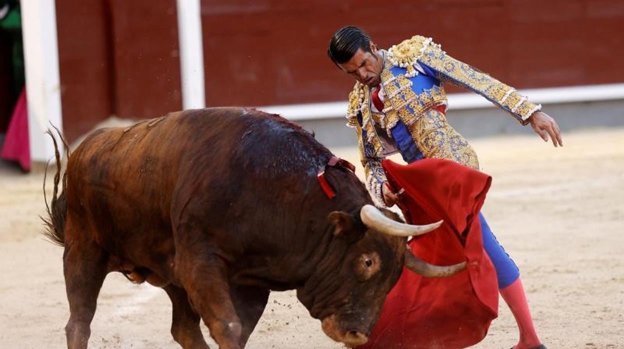 Emilio de Justo, el pasado julio en Las Ventas