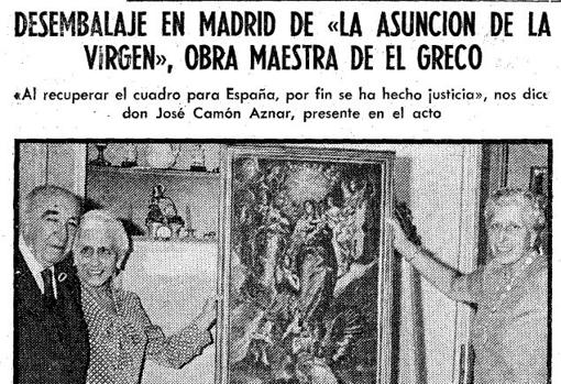 Información publicada en el ABC del 25 de junio de 1975