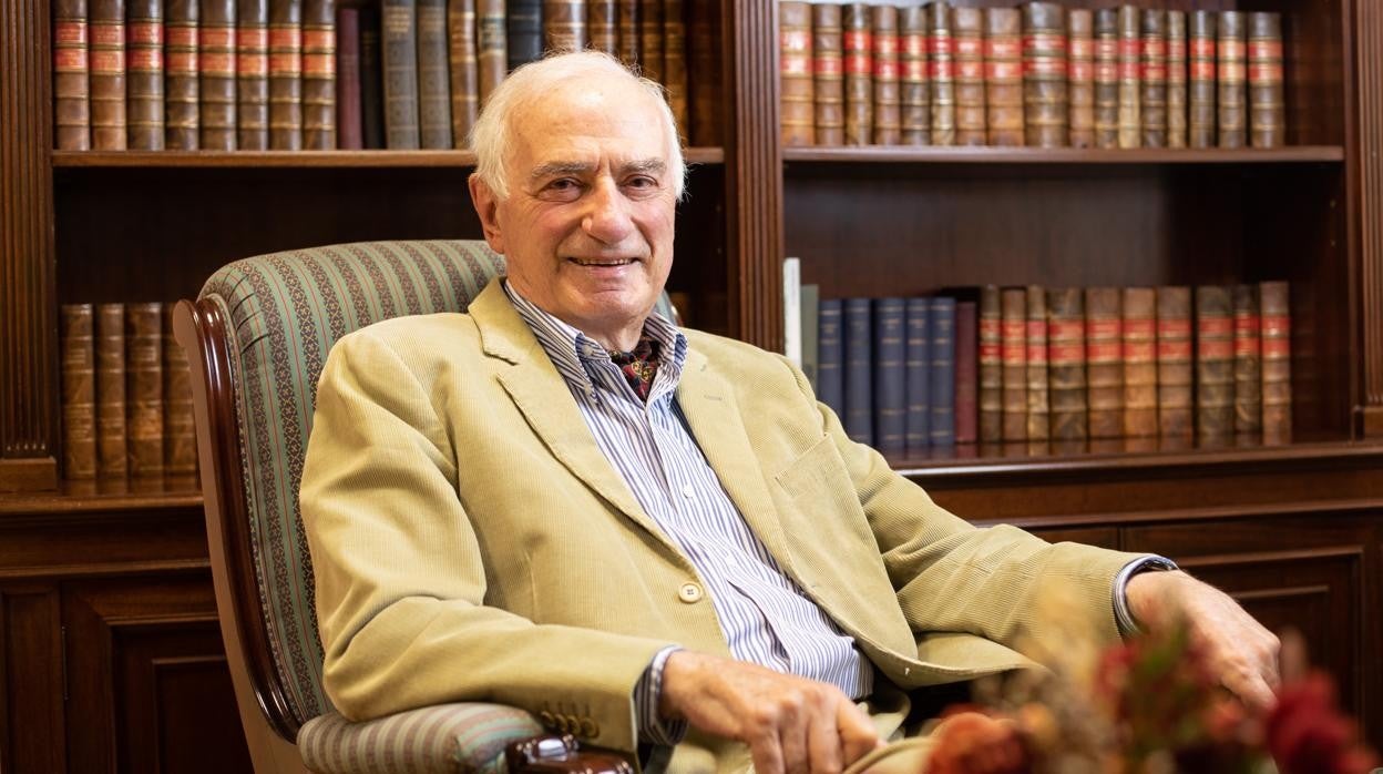 El arqueólogo italiano Giorgio Buccellati, durante su estancia el pasado septiembre en Madrid