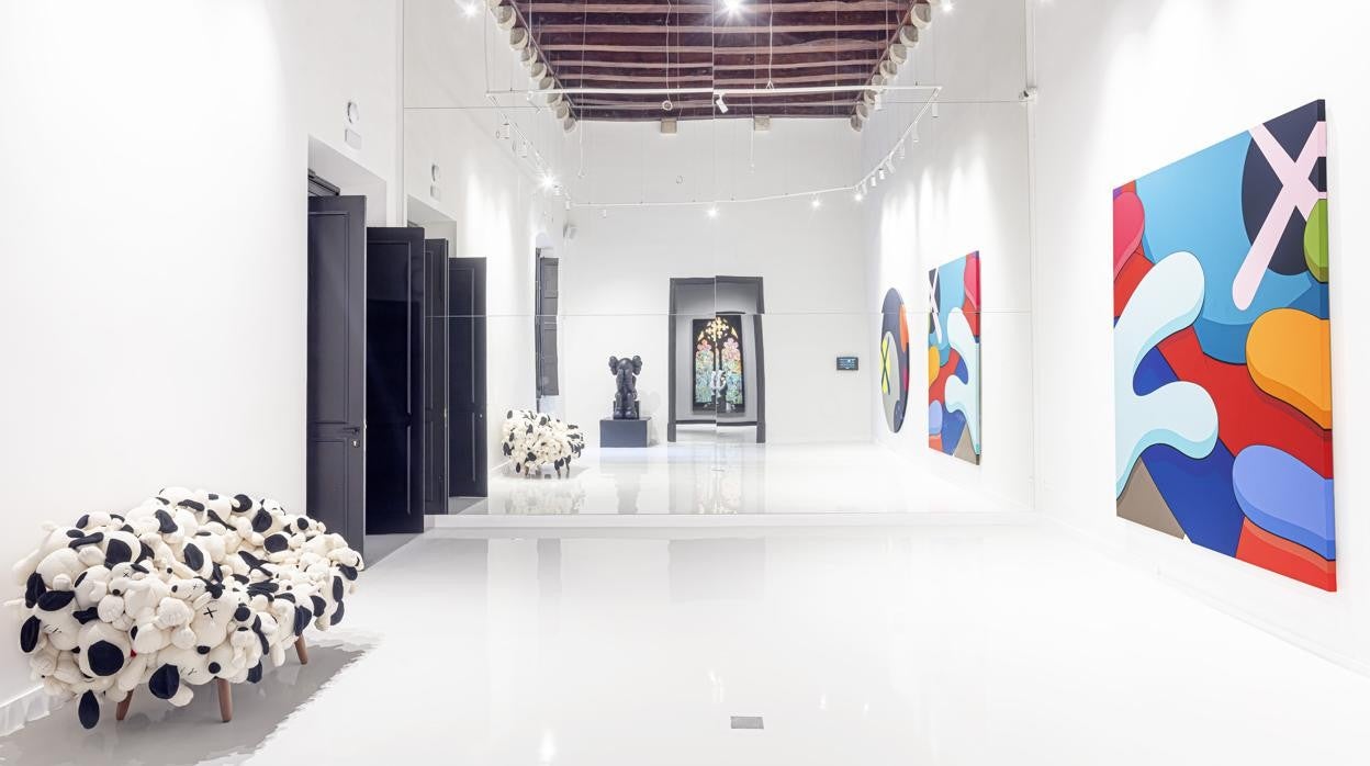 Entrada al nuevo centr ode arte de Barcelona