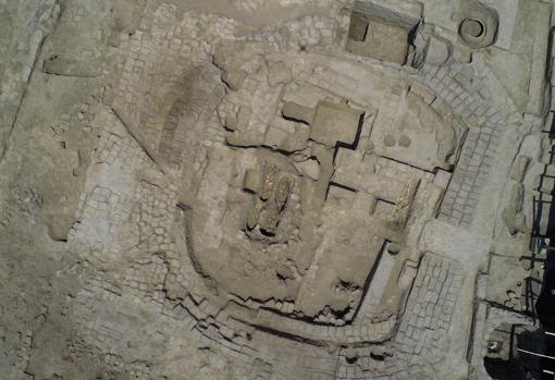 Antiguo centro ceremonial de Huaca Santa Rosa de Pucala