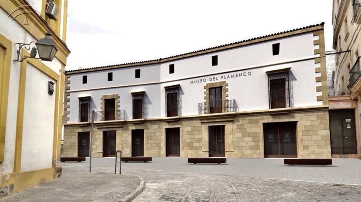 Recreación de cómo quedará el futuro Museo del Flamenco de Jerez