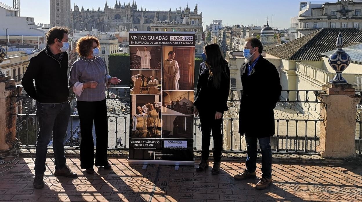 Presentación de las visitas teatralizadas al Palacio de los Marqueses de la Algaba